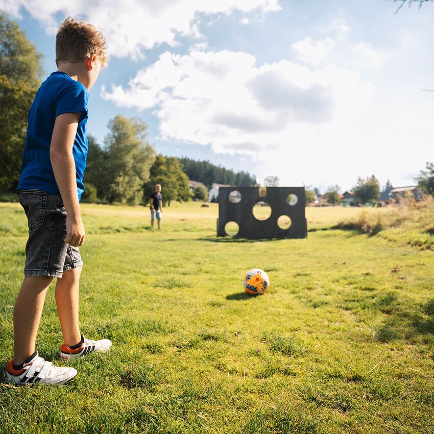 Fußballgolfen im Spaßpark Hochschwarzwald