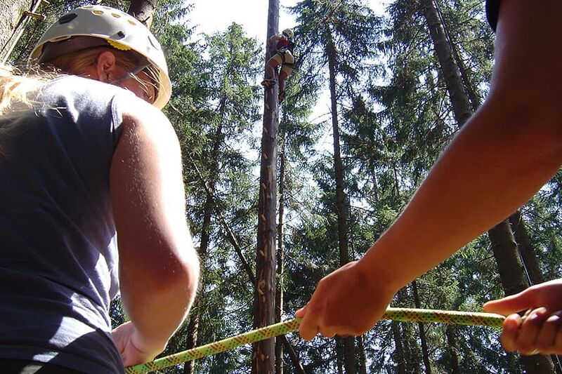 Hochseilgarten bei Team Pulsiv!