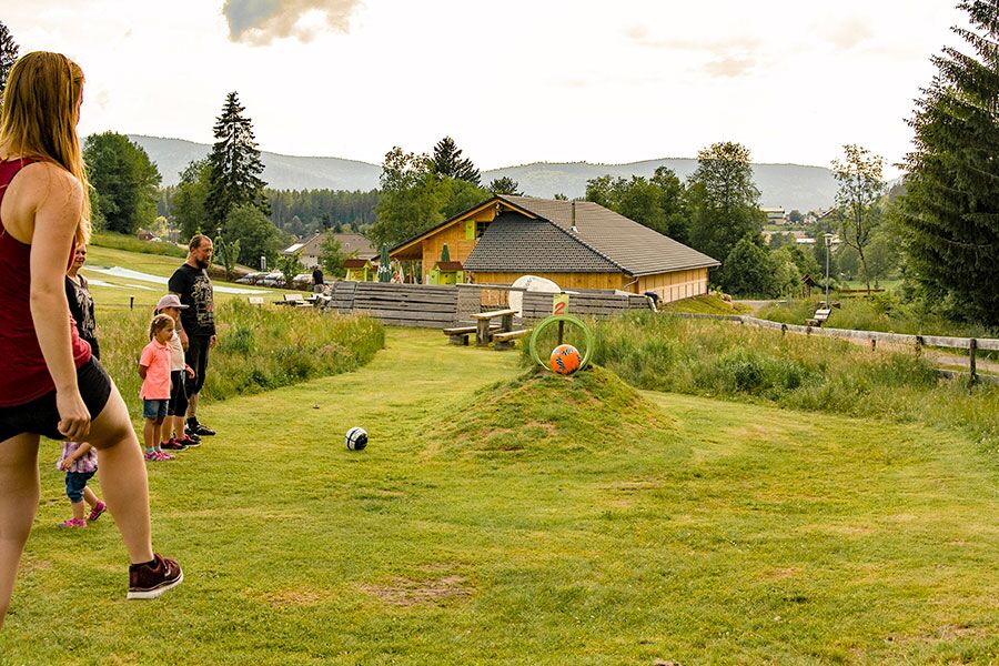 Fußballgolfen im Spaßpark Hochschwarzwald