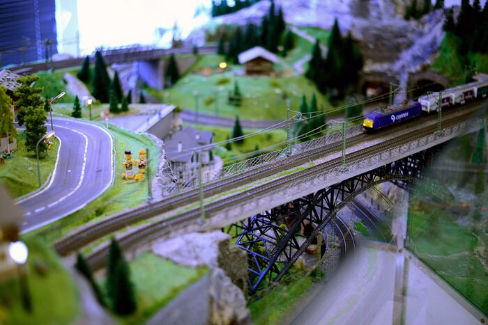 Märklin World Titisee Zuglandschaft