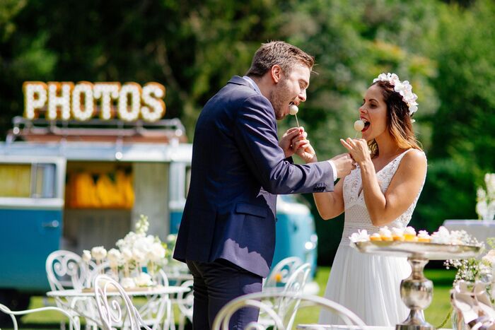 Sommerhochzeit im Park