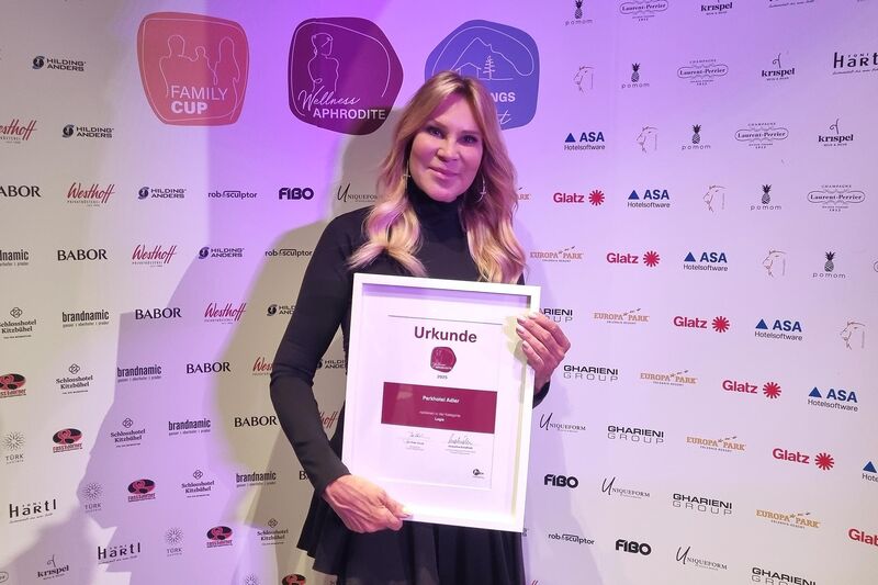 „Wellness Aphrodite“ von „Mein Tophotel“ – nominiert in der Kategorie „Logis“ „Wellness Aphrodite“ von „Mein Tophotel“ – nominiert in der Kategorie „Logis“