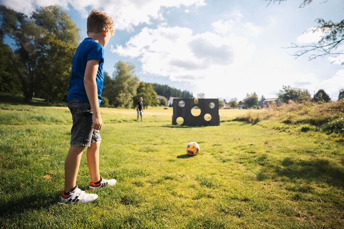 Fußballgolfen im Spaßpark Hochschwarzwald