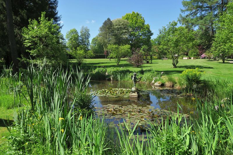 Hotelpark im Parkhotel Adler